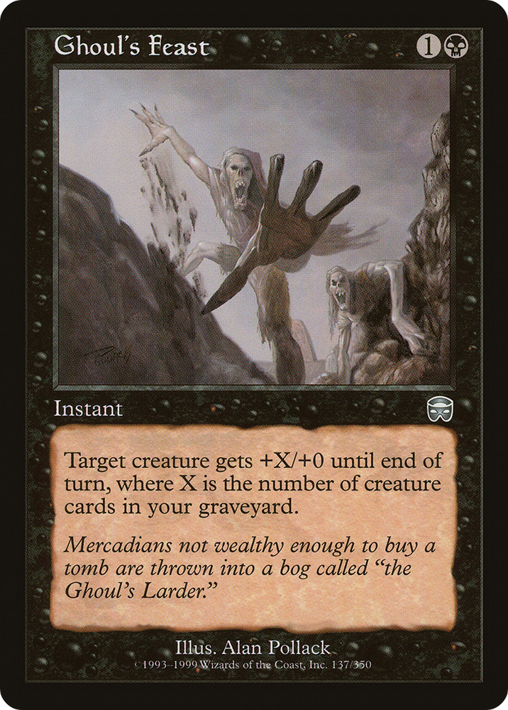 Ghoul's Feast (MMQ-137) - Mercadian Masques
