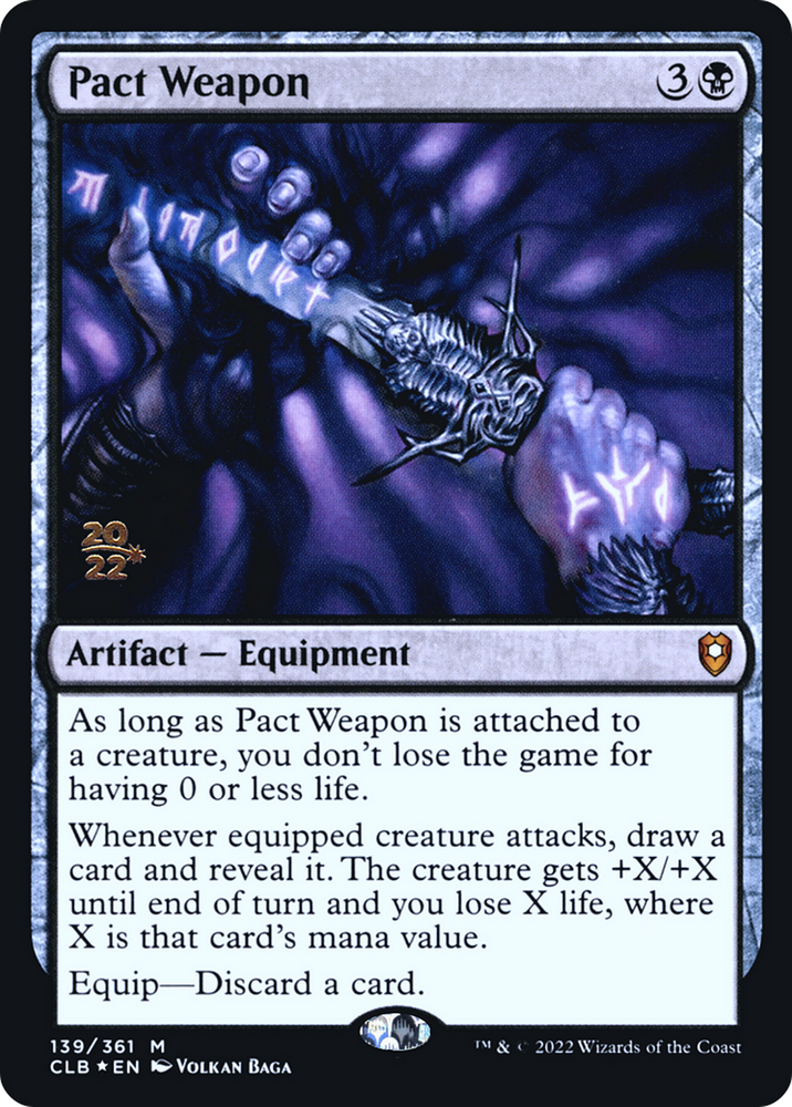 Pact Weapon (PRE-139S) - Battle for Baldur's Gate Promos Foil
