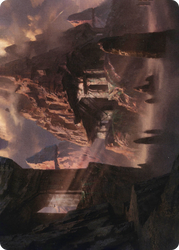 Mountain // Mountain (AAFR-062) - Adventures in the Forgotten Realms Art Series (Borderless) Foil