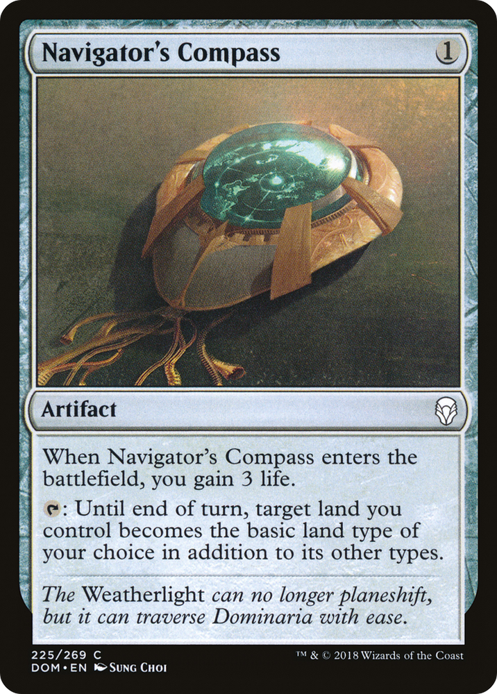 Navigator's Compass (DOM-225) - Dominaria