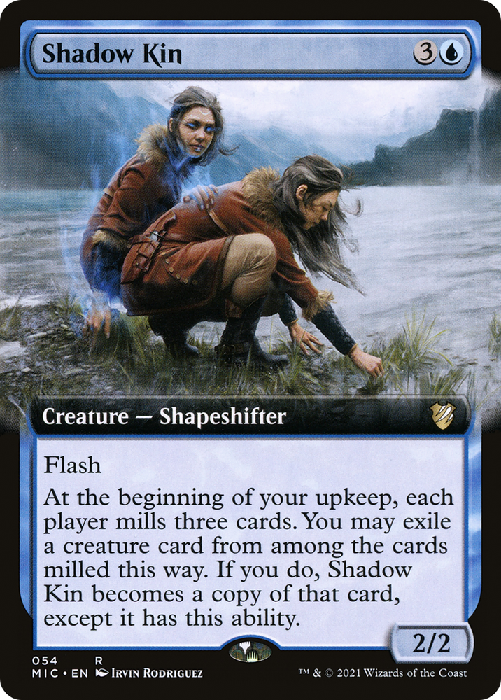 Shadow Kin (Extended Art) (MIC-054) - Midnight Hunt Commander: (Extended Art)