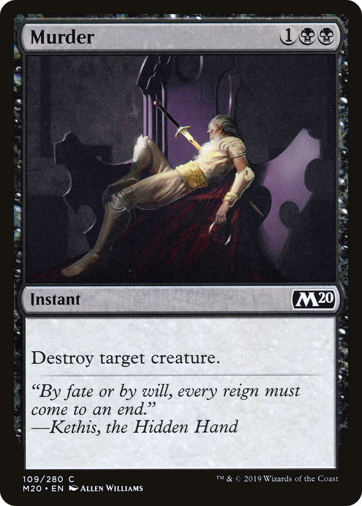 Murder (M20-109) - Core Set 2020