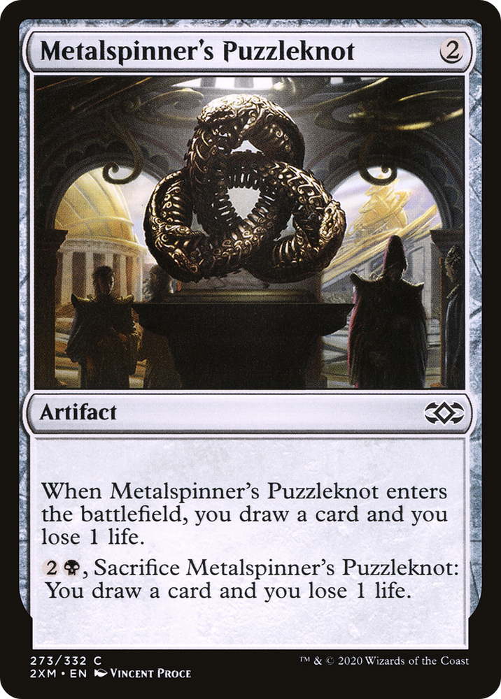 Metalspinner's Puzzleknot (2XM-273) - Double Masters Foil