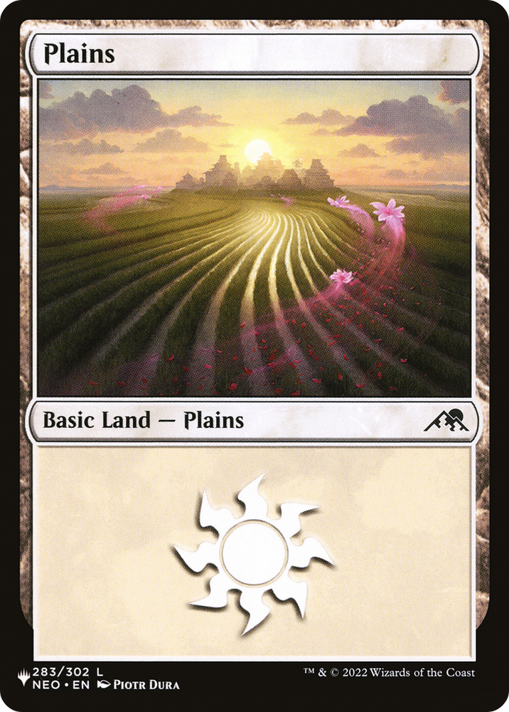 Plains (LIST-NEO-283) - The List