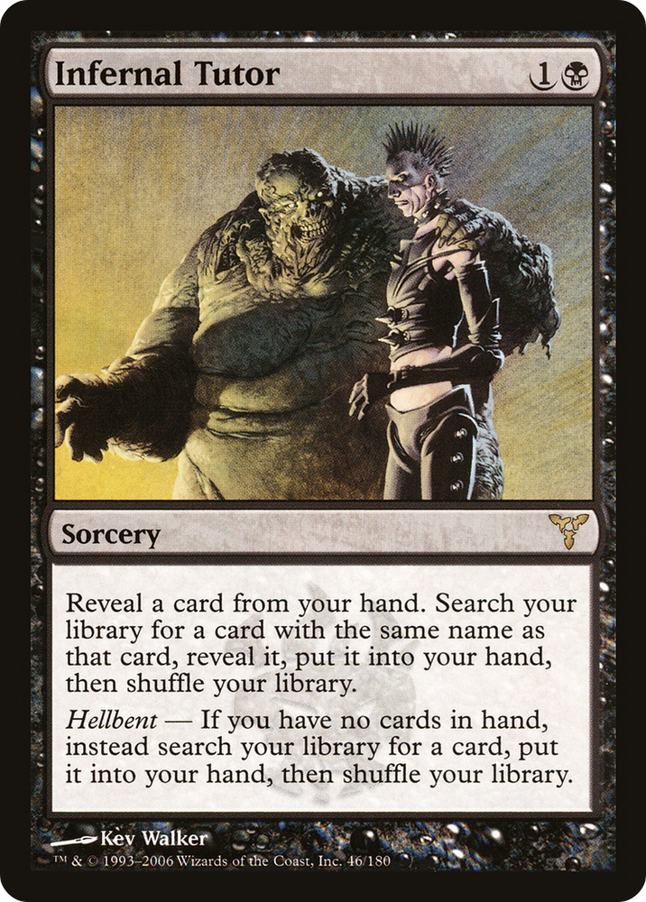 Infernal Tutor (DIS-046) - Dissension