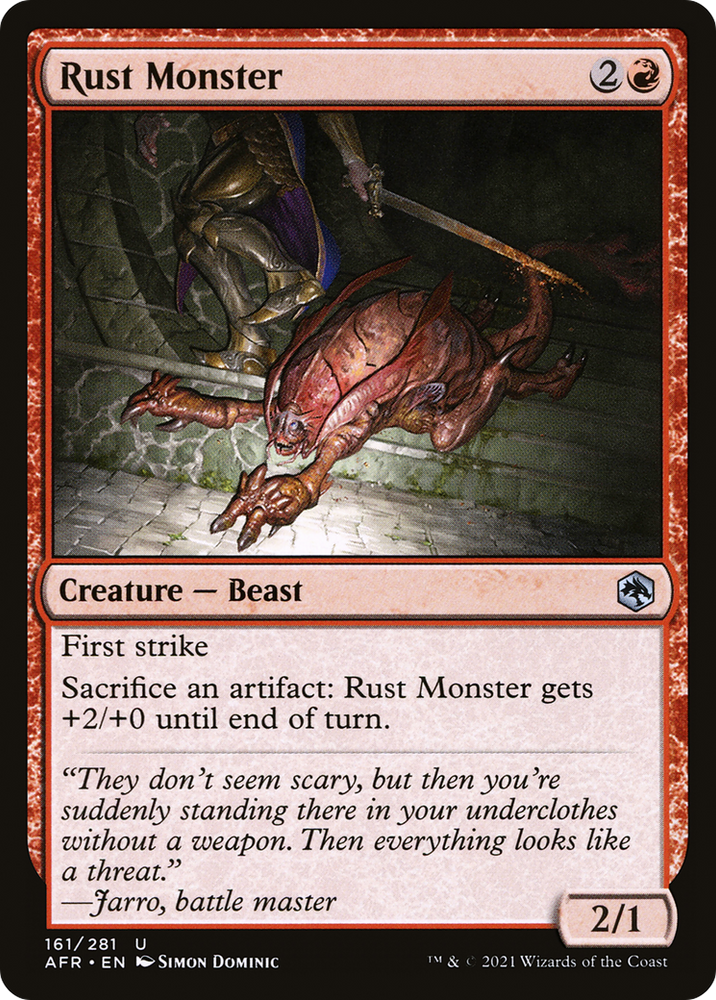 Rust Monster (AFR-161) - Adventures in the Forgotten Realms