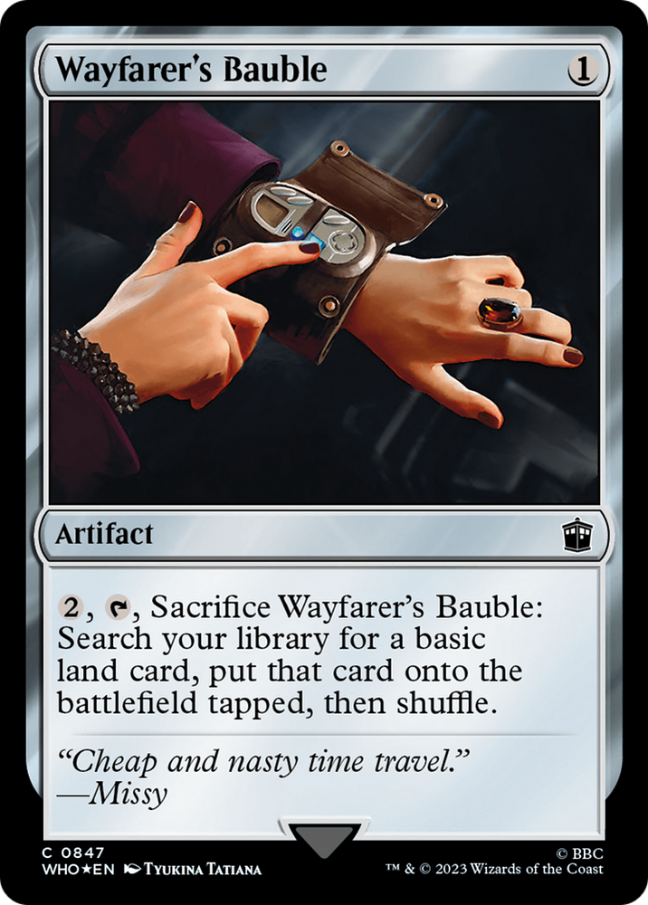 Wayfarer's Bauble (Surge Foil) (WHO-847) - Doctor Who Foil