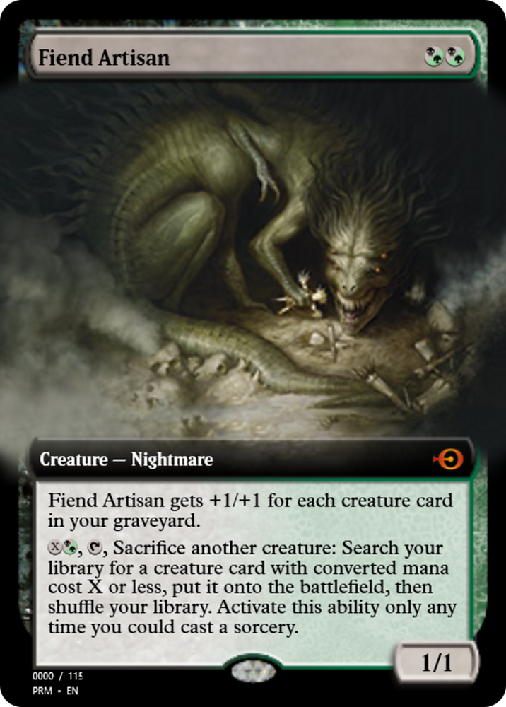 Fiend Artisan (PRM-80855) - Magic Online Promos