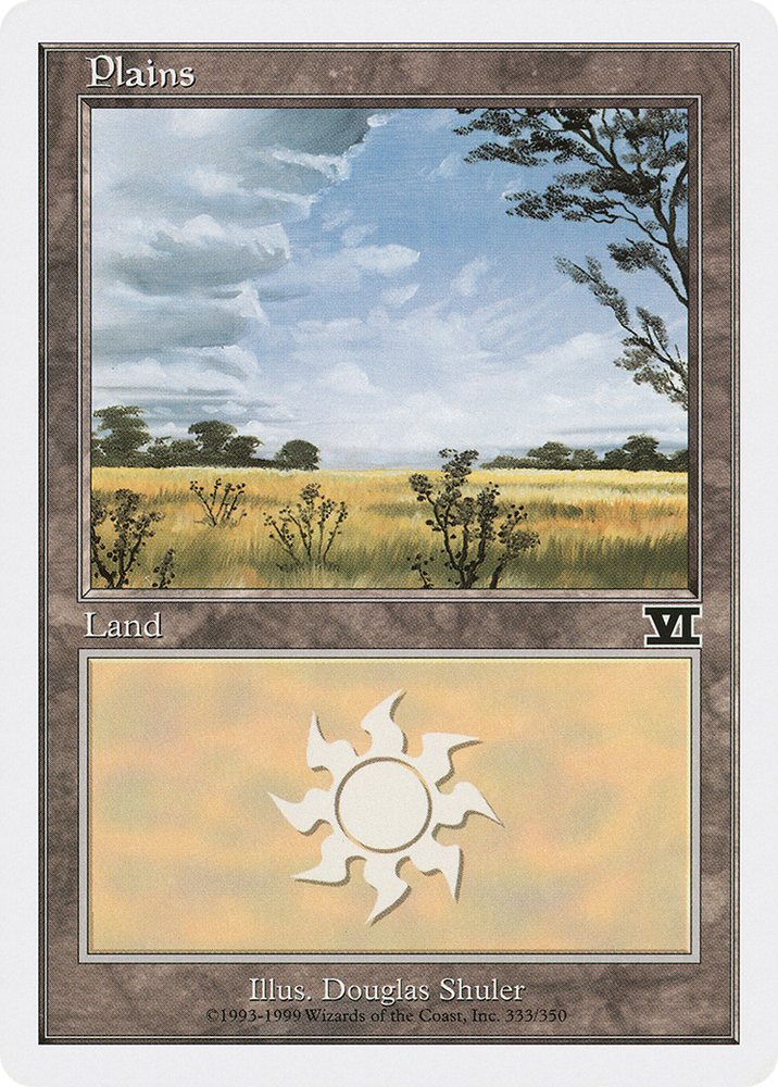 Plains (333) (6ED-333) - Classic Sixth Edition