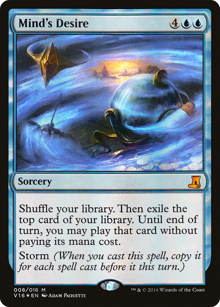 Mind's Desire (V16-008) - From the Vault: Lore Foil