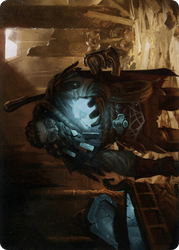 Vault Robber // Vault Robber (AKHM-040) - Kaldheim Art Series (Borderless) Foil