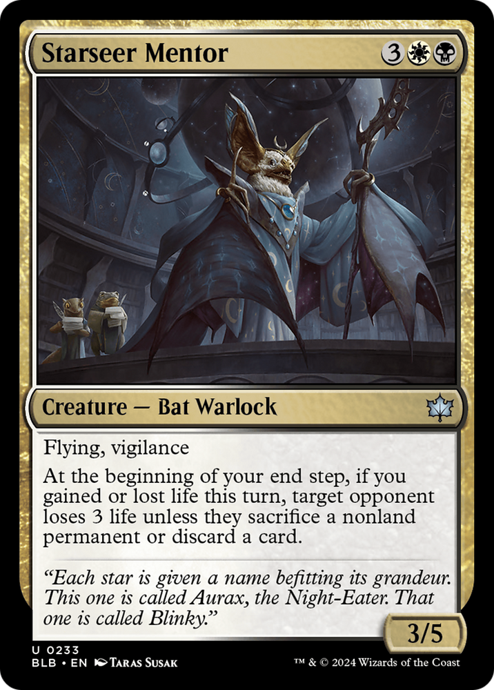 Starseer Mentor (BLB-233) - Bloomburrow