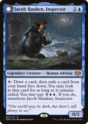 Jacob Hauken, Inspector (VOW-065) - Innistrad: Crimson Vow: (Double Faced Transform)