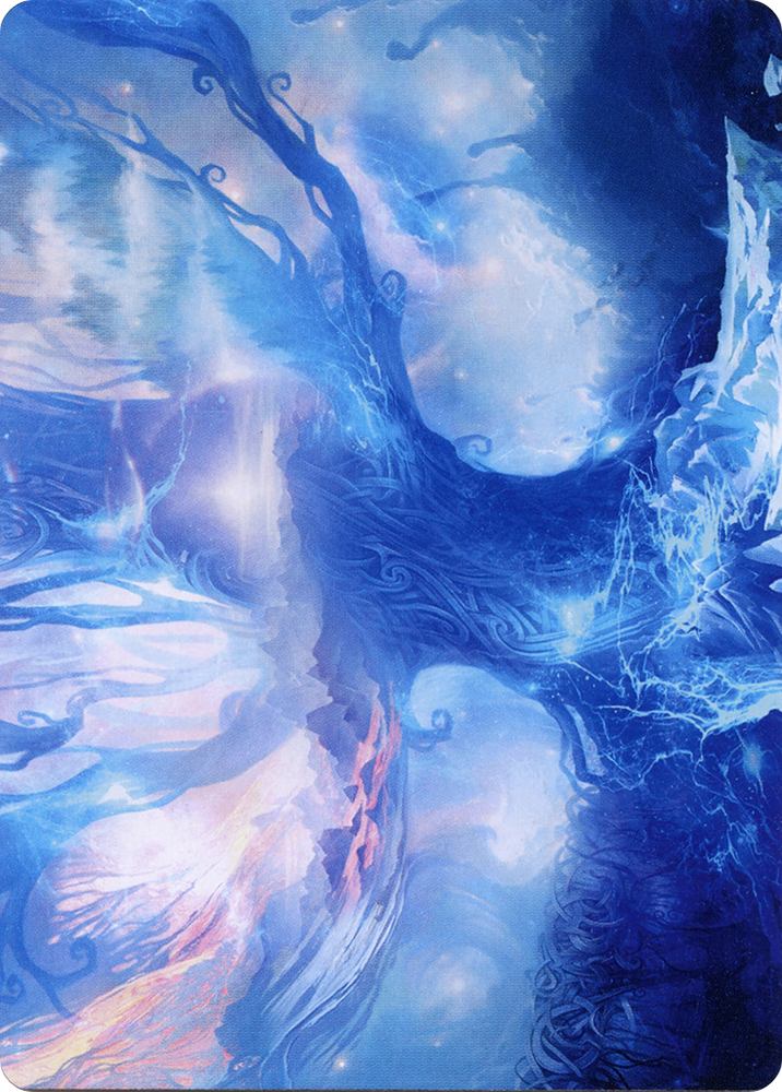 The World Tree // The World Tree (AKHM-076) - Kaldheim Art Series (Borderless) Foil