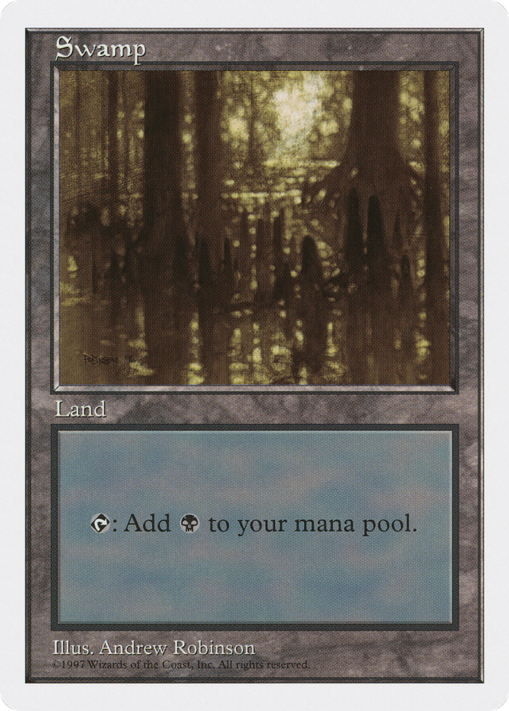 Swamp (438) (5ED-438) - Fifth Edition