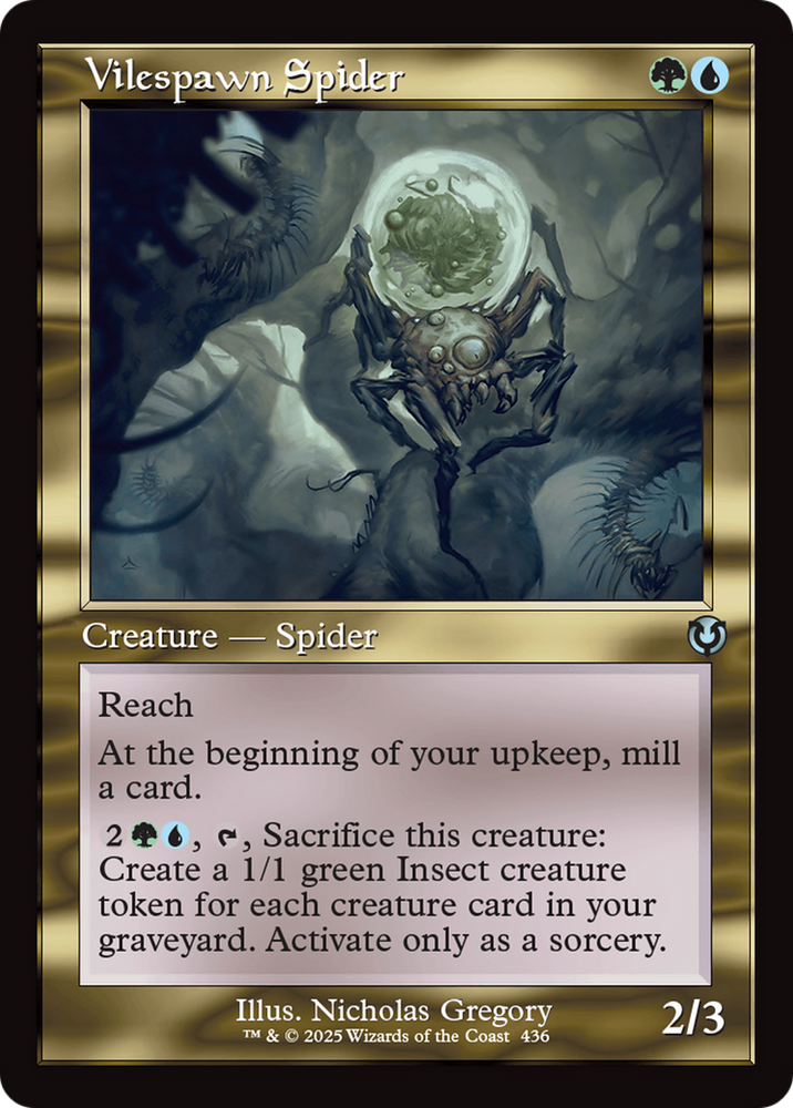 Vilespawn Spider (INR-436) - Innistrad Remastered