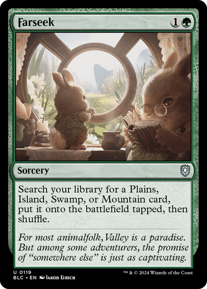 Farseek (BLC-119) - Bloomburrow Commander