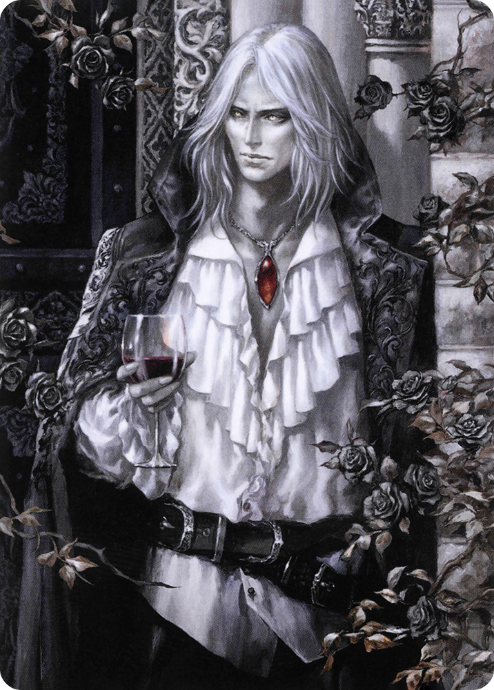Sorin the Mirthless // Sorin the Mirthless (AVOW-002) - Crimson Vow Art Series (Borderless) Foil