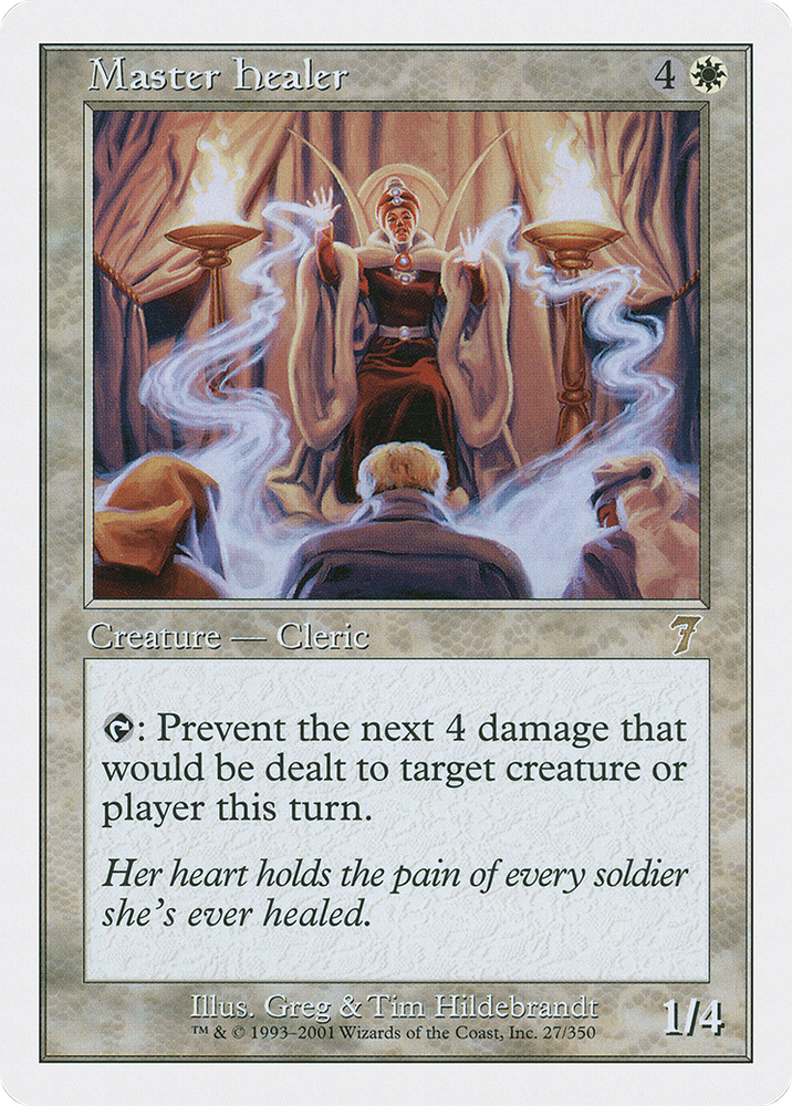 Master Healer (7ED-027) - Seventh Edition