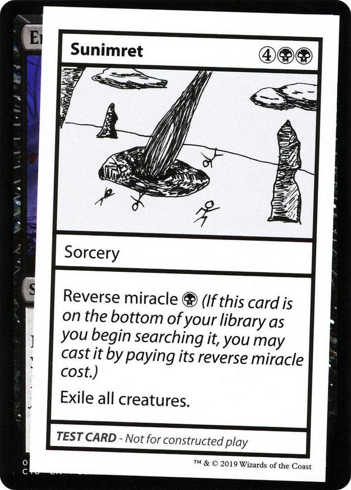Sunimret (No PW Symbol) (CMB1-047) - Mystery Booster Playtest Cards 2021