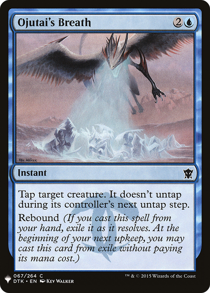 Ojutai's Breath (LIST-DTK-67) - The List
