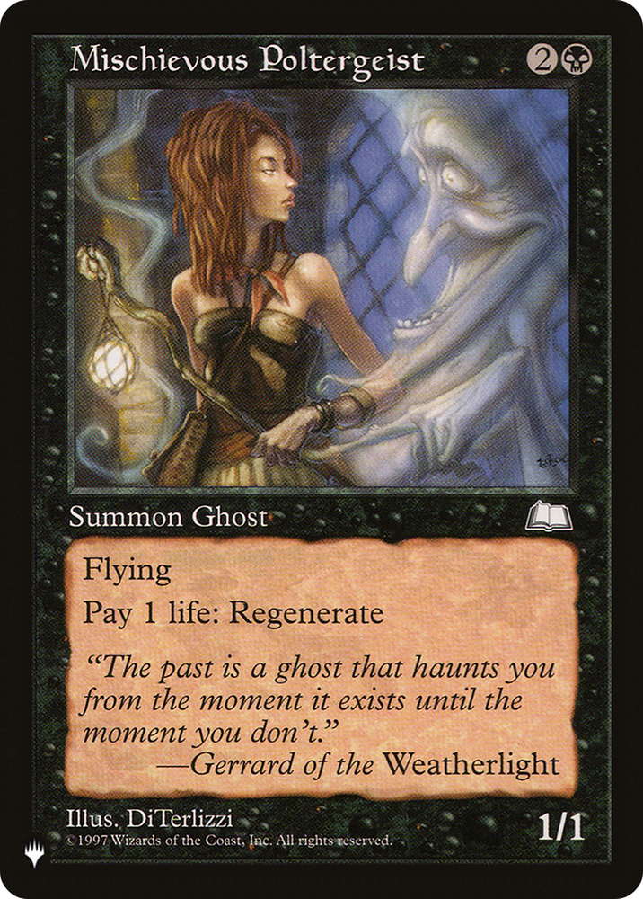 Mischievous Poltergeist (LIST-WTH-74) - The List