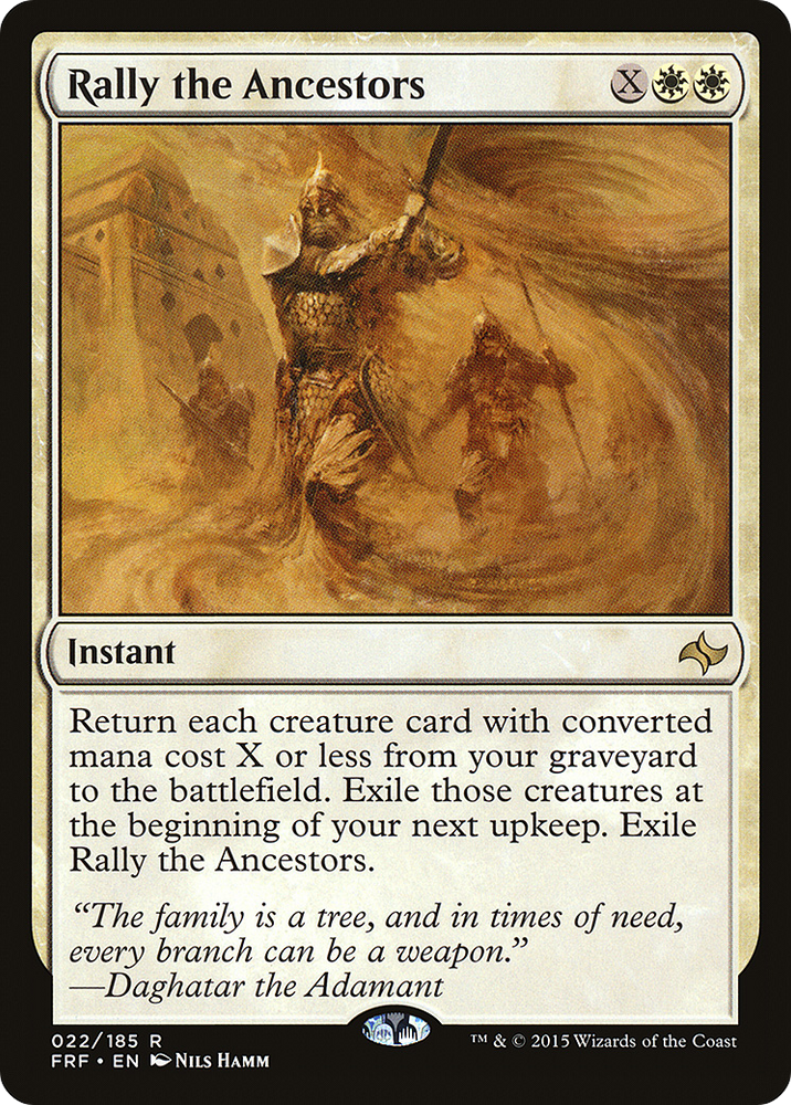 Rally the Ancestors (FRF-022) - Fate Reforged