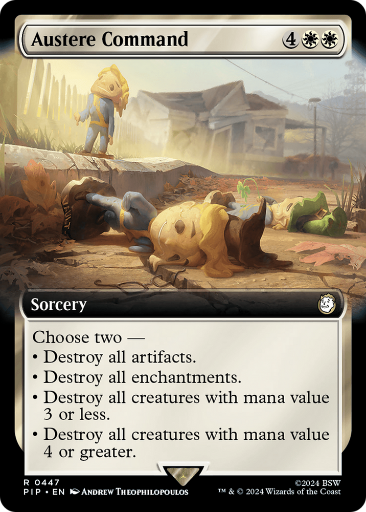Austere Command (Extended Art) (PIP-447) - Fallout: (Extended Art)