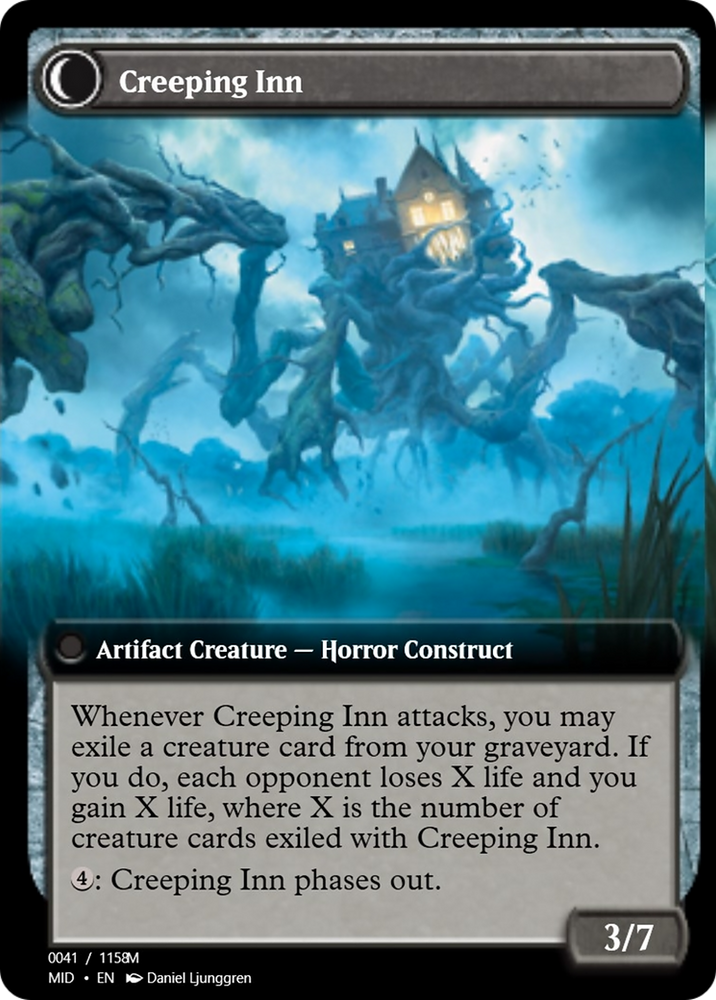 Hostile Hostel // Creeping Inn (PRM-94088) - Magic Online Promos