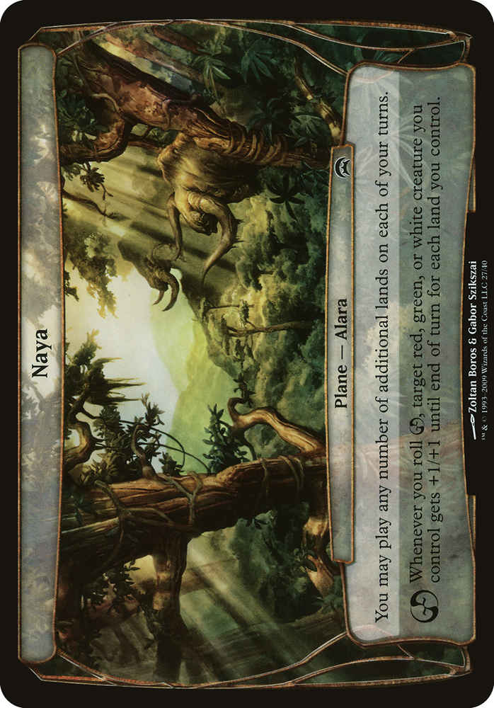 Naya (OVER-) - Planechase Planes
