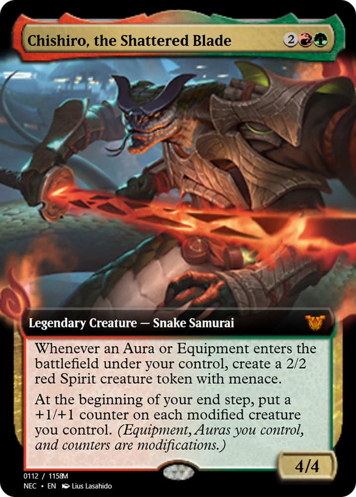 Chishiro, the Shattered Blade (PRM-98087) - Magic Online Promos Foil