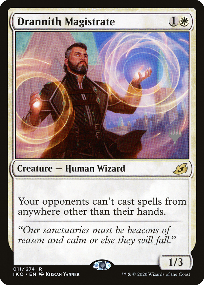 Drannith Magistrate (PPIKO-11P) - Ikoria: Lair of Behemoths Promos