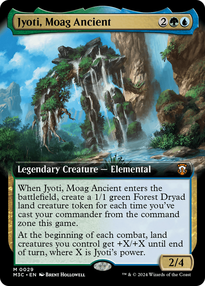 Jyoti, Moag Ancient (Extended Art) (M3C-029) - Modern Horizons 3 Commander: (Extended Art) Foil