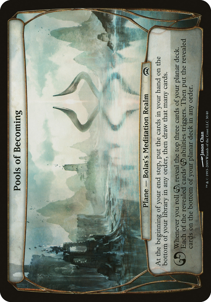Pools of Becoming (Planechase) (OVER-030) - Planechase Planes
