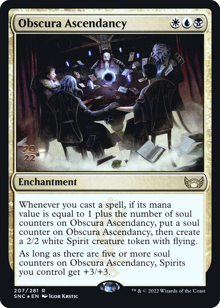 Obscura Ascendancy (PRE-207S) - Streets of New Capenna Promos Foil