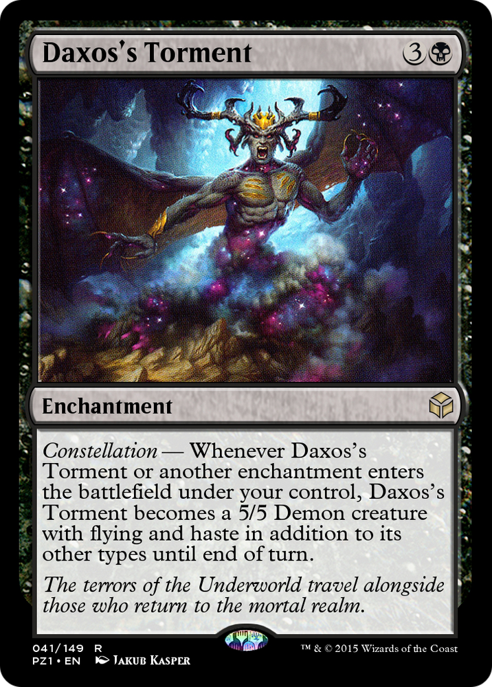 Daxos's Torment (PZ1-041) - Legendary Cube Prize Pack