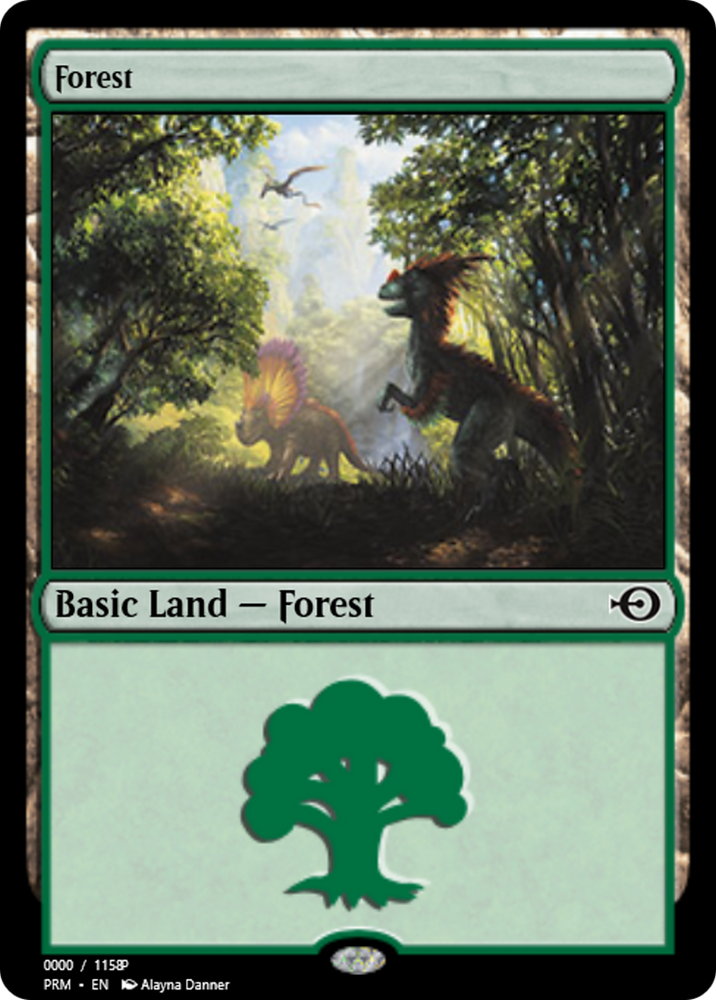 Forest (PRM-81872) - Magic Online Promos Foil