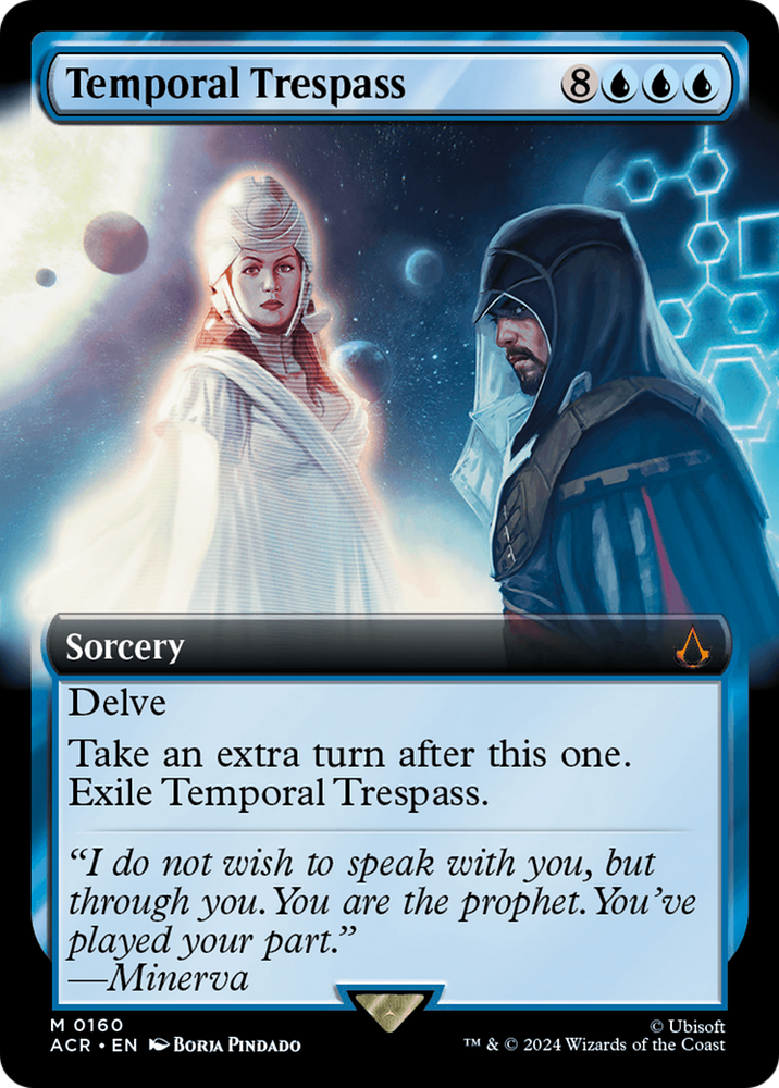 Temporal Trespass (Extended Art) (ACR-160) - Assassin's Creed: (Extended Art) Foil