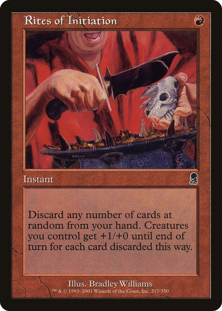 Rites of Initiation (ODY-217) - Odyssey Foil