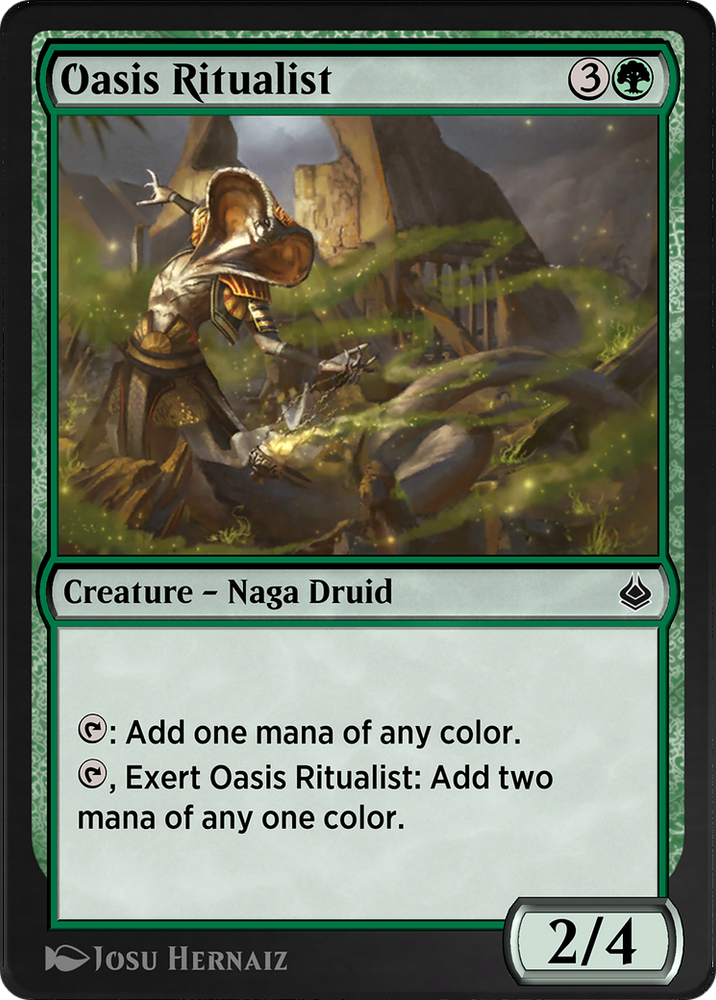 Oasis Ritualist (AKR-205) - Amonkhet Remastered