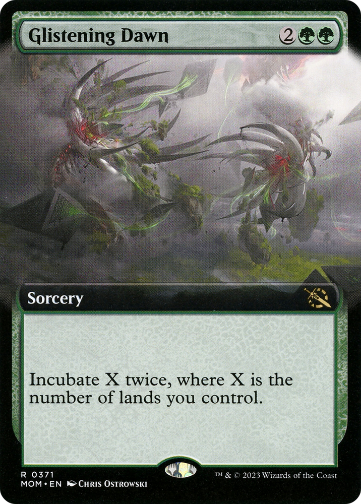 Glistening Dawn (Extended Art) (MOM-371) - March of the Machine: (Extended Art) Foil