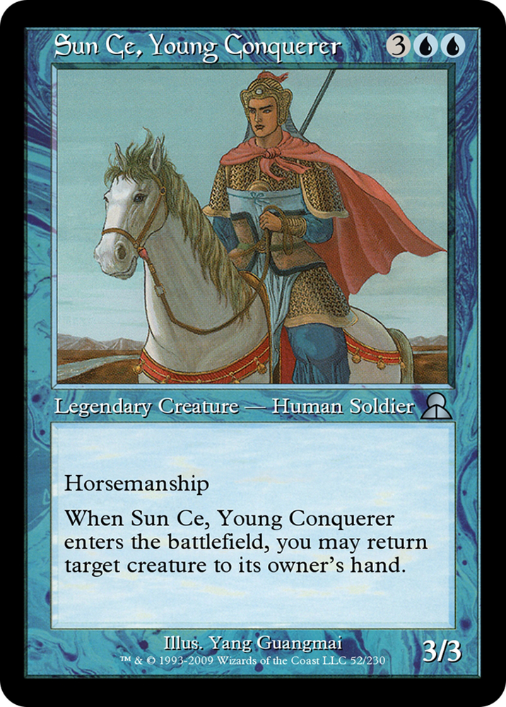 Sun Ce, Young Conquerer (ME3-052) - Masters Edition III