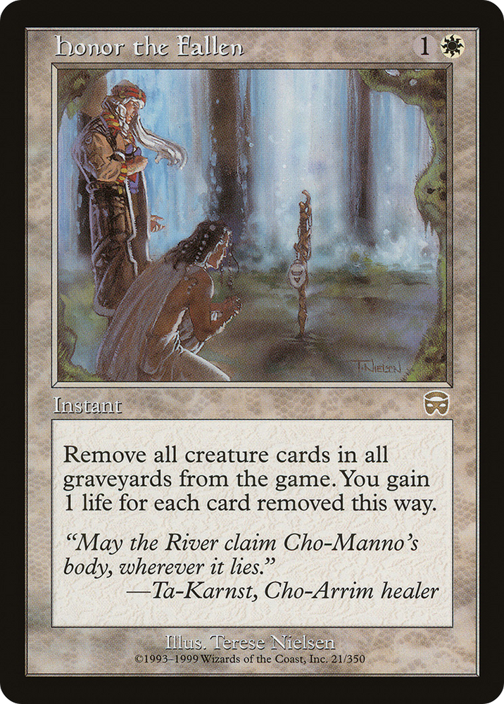 Honor the Fallen (MMQ-021) - Mercadian Masques