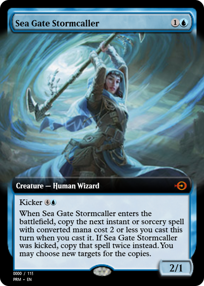 Sea Gate Stormcaller (PRM-83790) - Magic Online Promos