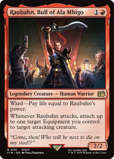 Raubahn, Bull of Ala Mhigo (FIN-151) - FINAL FANTASY