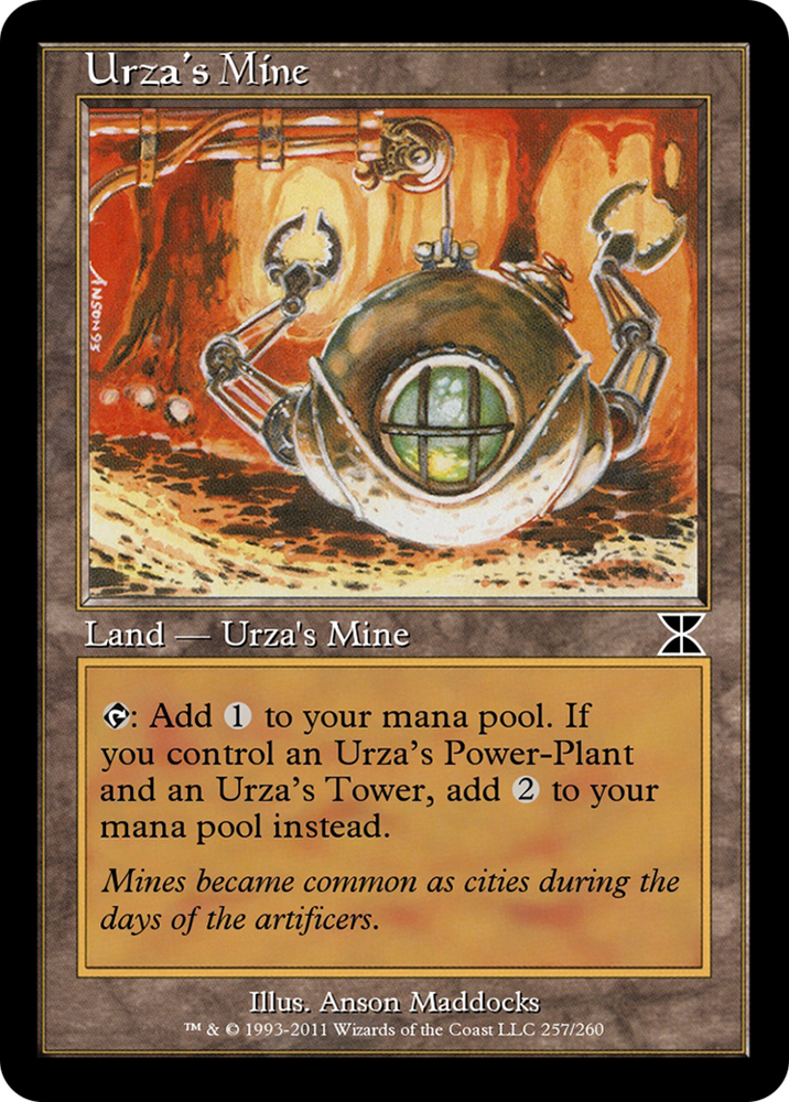 Urza's Mine (ME4-257C) - Masters Edition IV Foil