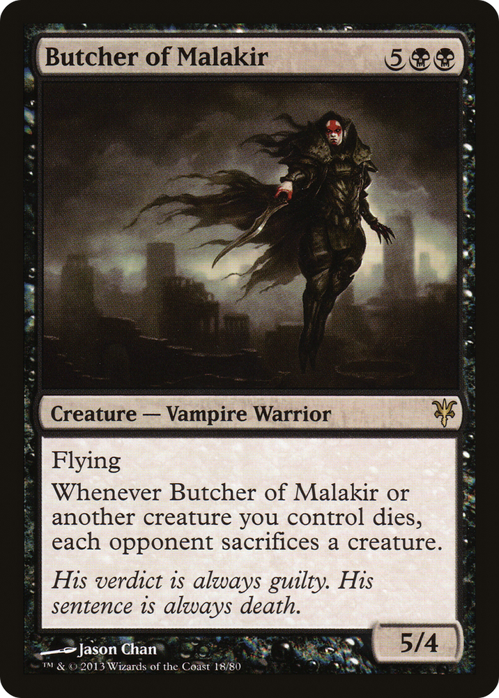 Butcher of Malakir (DDK-018) - Duel Decks: Sorin vs. Tibalt