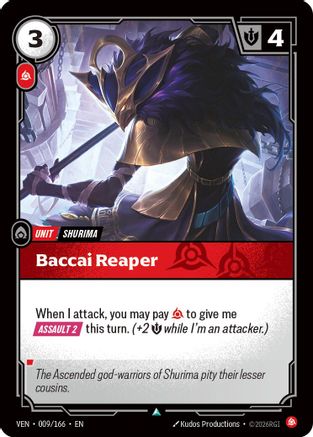 Baccai Reaper (009/166) - Vendetta