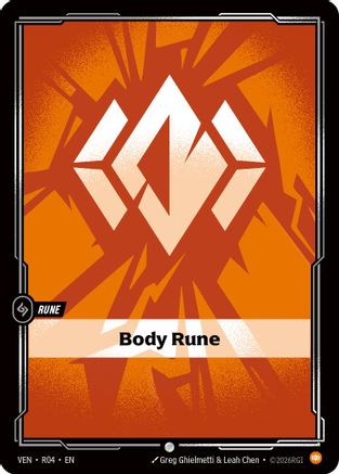 Body Rune (R04) - Vendetta