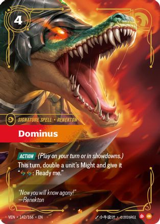 Dominus (142/166) - Vendetta Foil